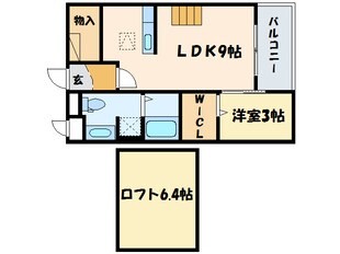 キャトル・セゾン駅前の物件間取画像